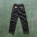 CARGO JEANS BLACK/WHITE - Image 2