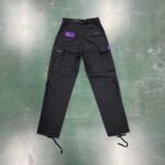 CARGO JEANS BLACK/PURPLE - Image 3